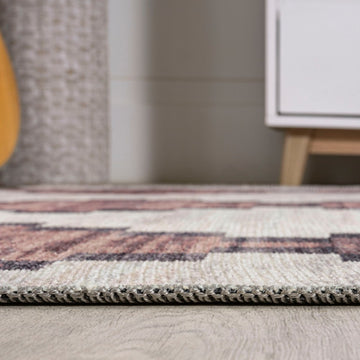 Timantii Modern Trellis Kilim Area Rug